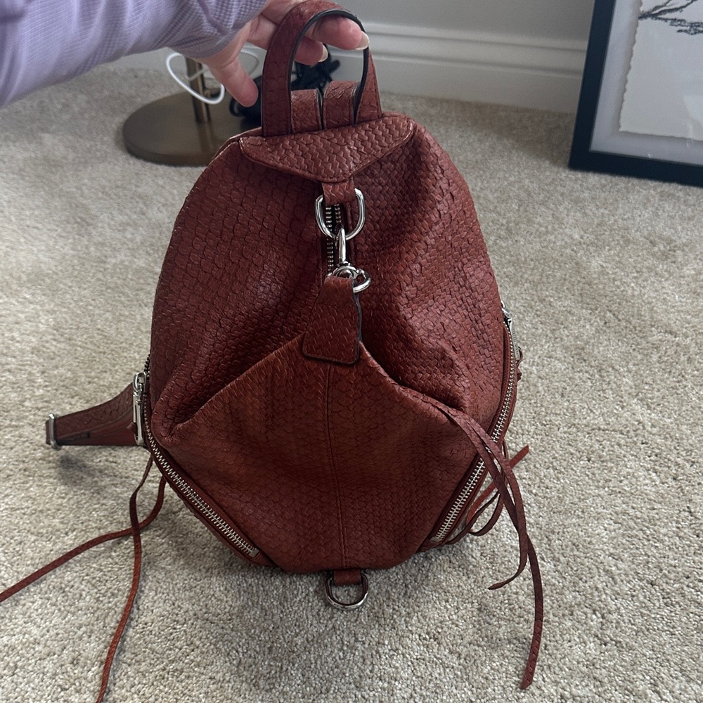 Rebecca Minkoff Brown Leather Backpack